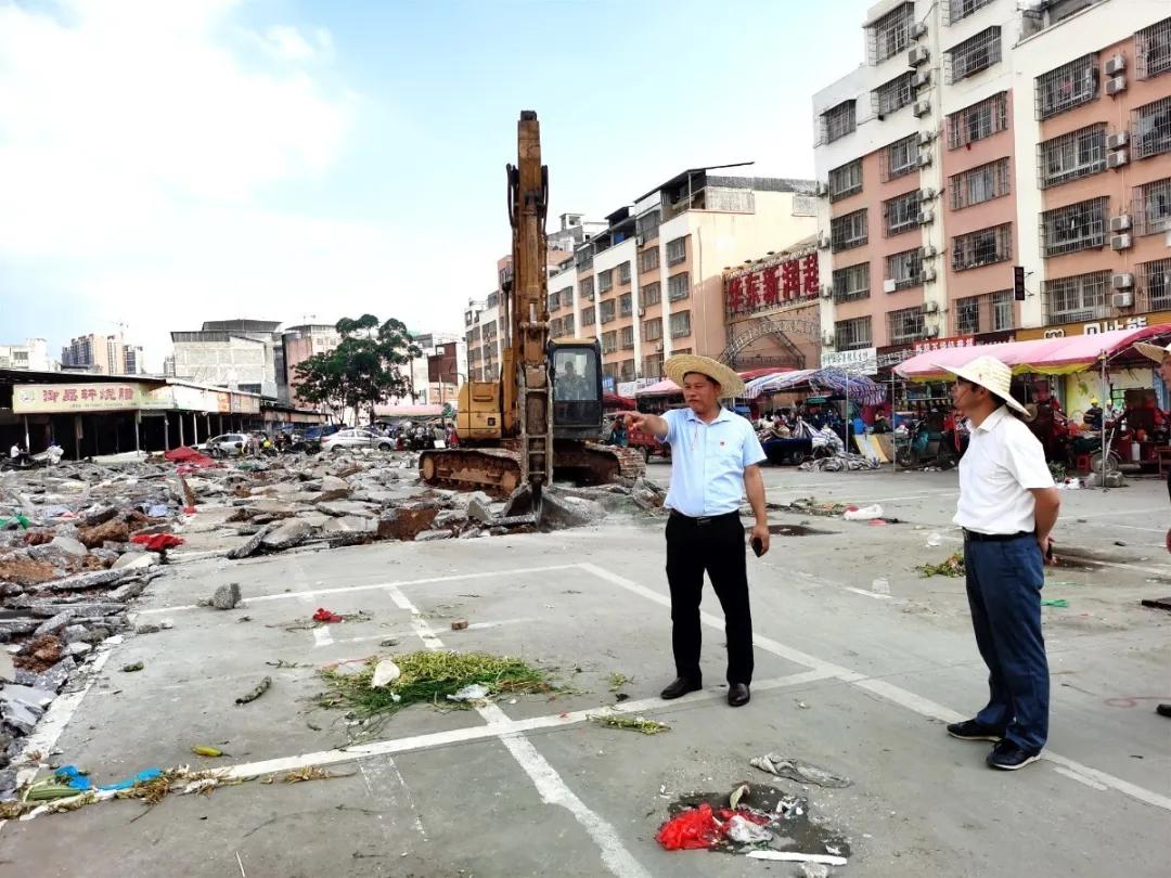 再见，龙圣临时市场！