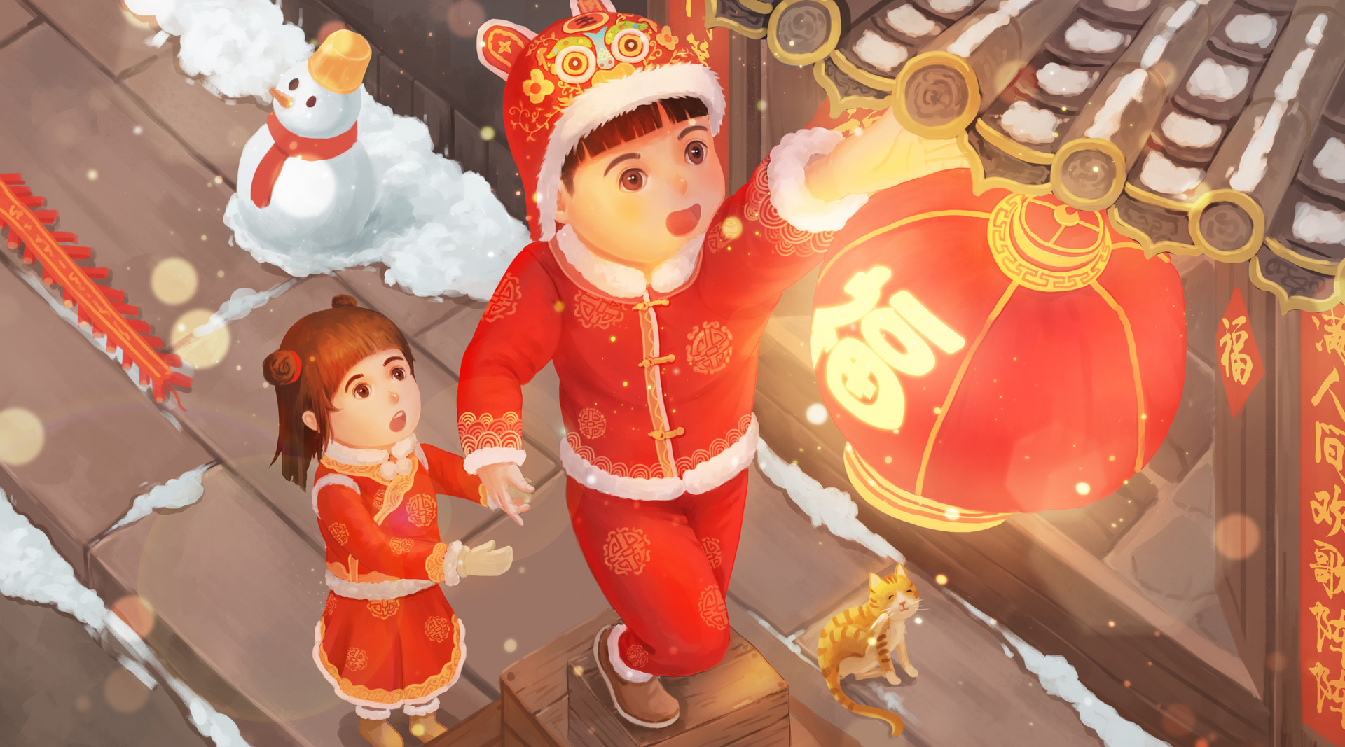 经典新年古诗词推荐,诗词小课堂古代过新年的经典佳作