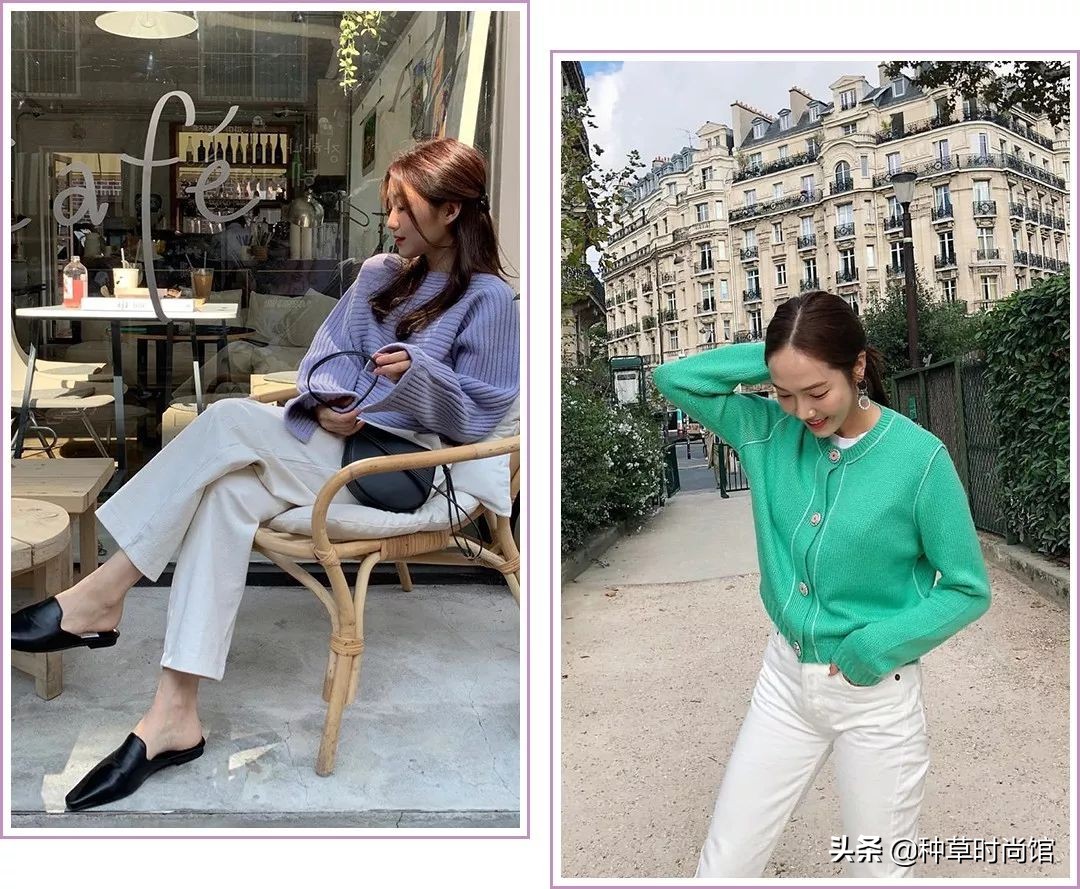 针织衫要怎样穿才时髦,原来针织衫还能这样穿太时髦了