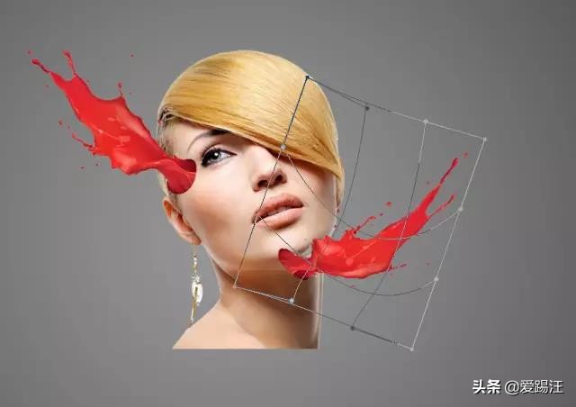 ps如何做成古风水墨晕染特效教程,ps设计复古烟雾效果人像海报教程