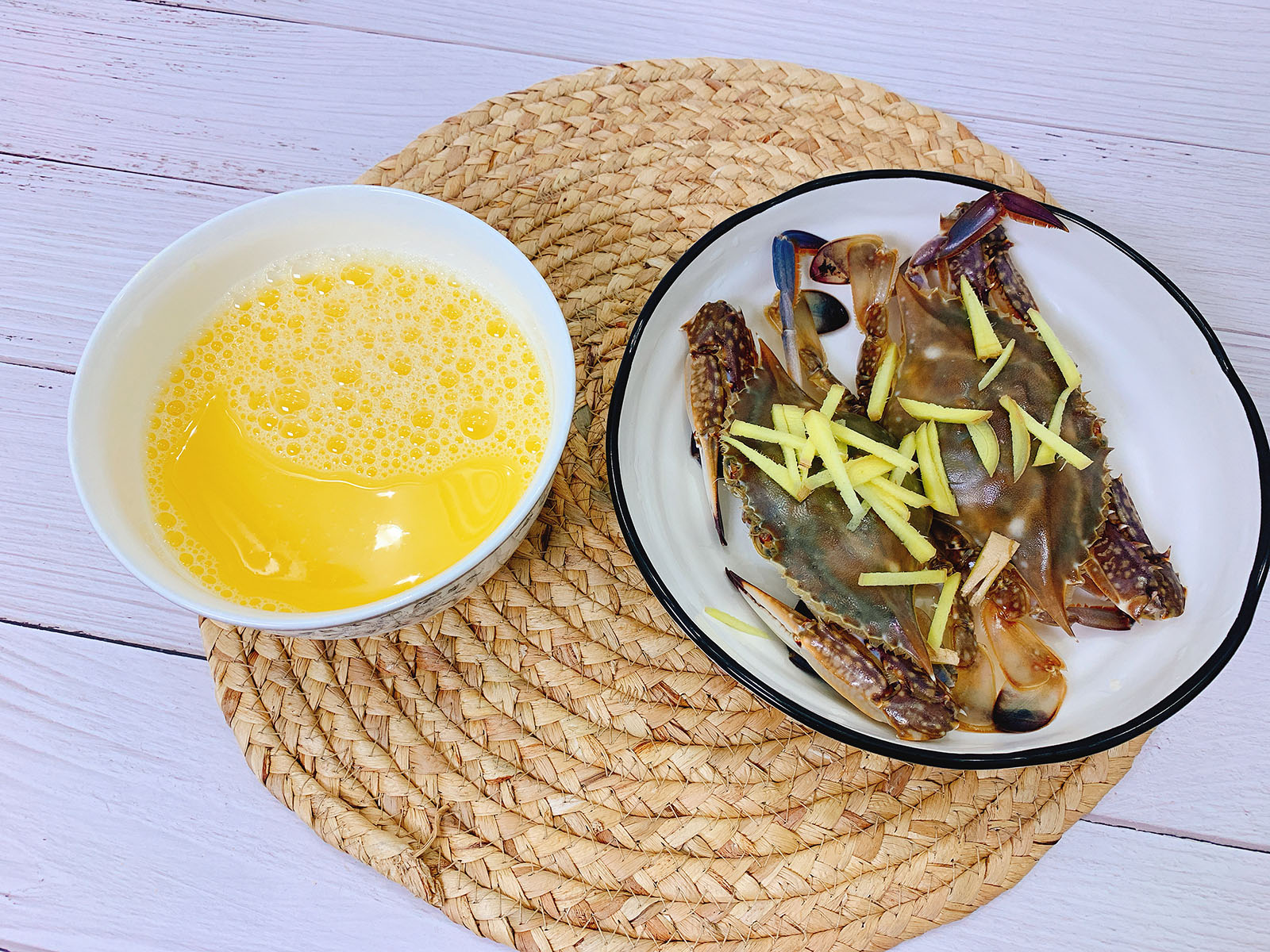 蒸螃蟹的正确做法,清蒸螃蟹加鸡蛋