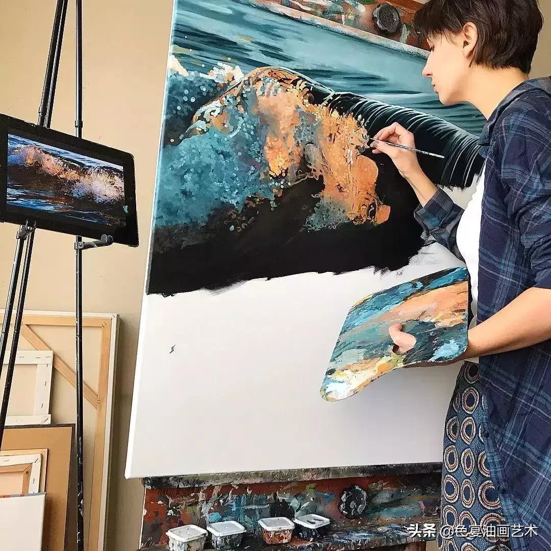 用最简单的画笔，画出绝美的大海