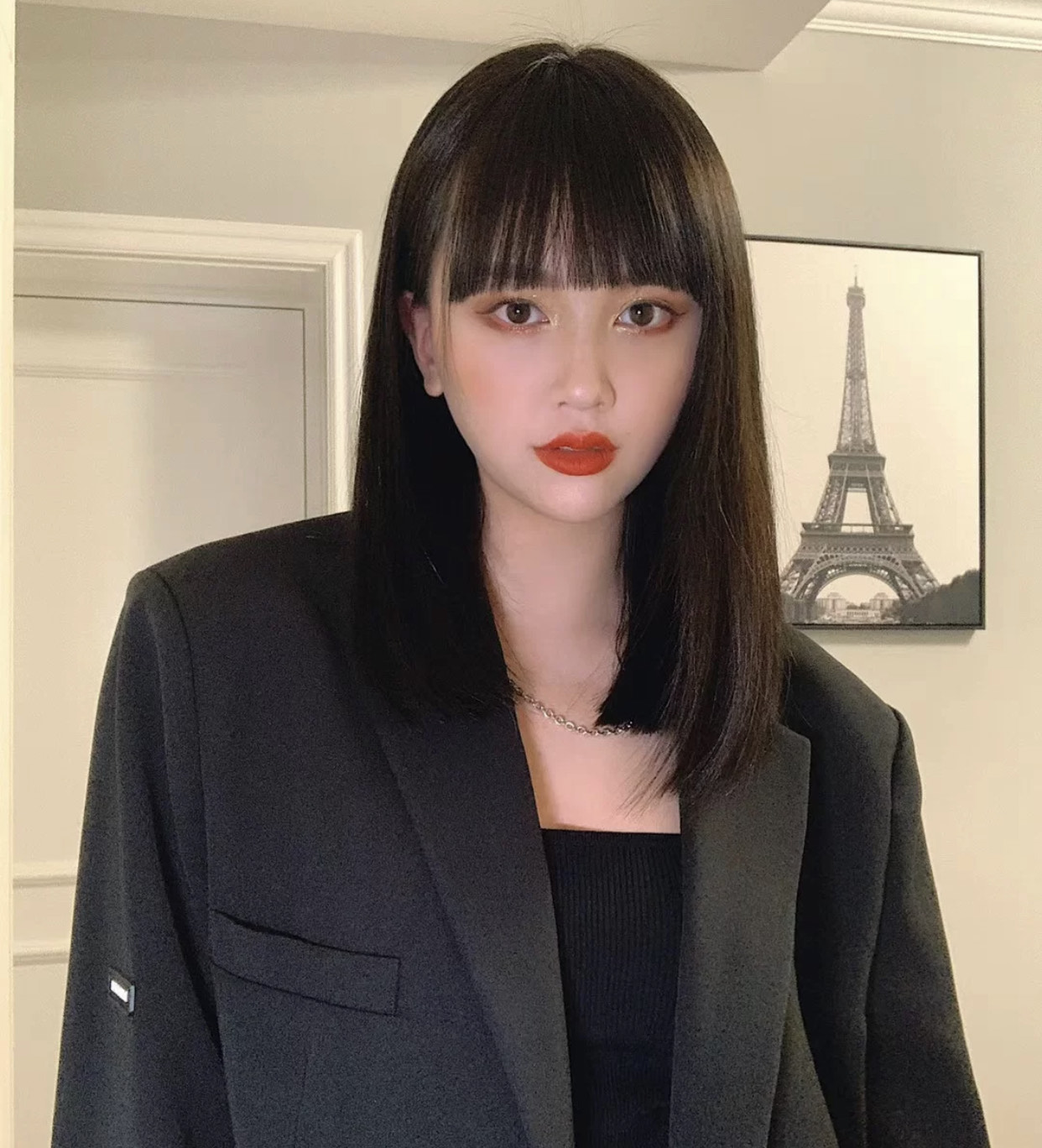 显脸小的空气刘海,空气刘海是什么脸型都适合吗