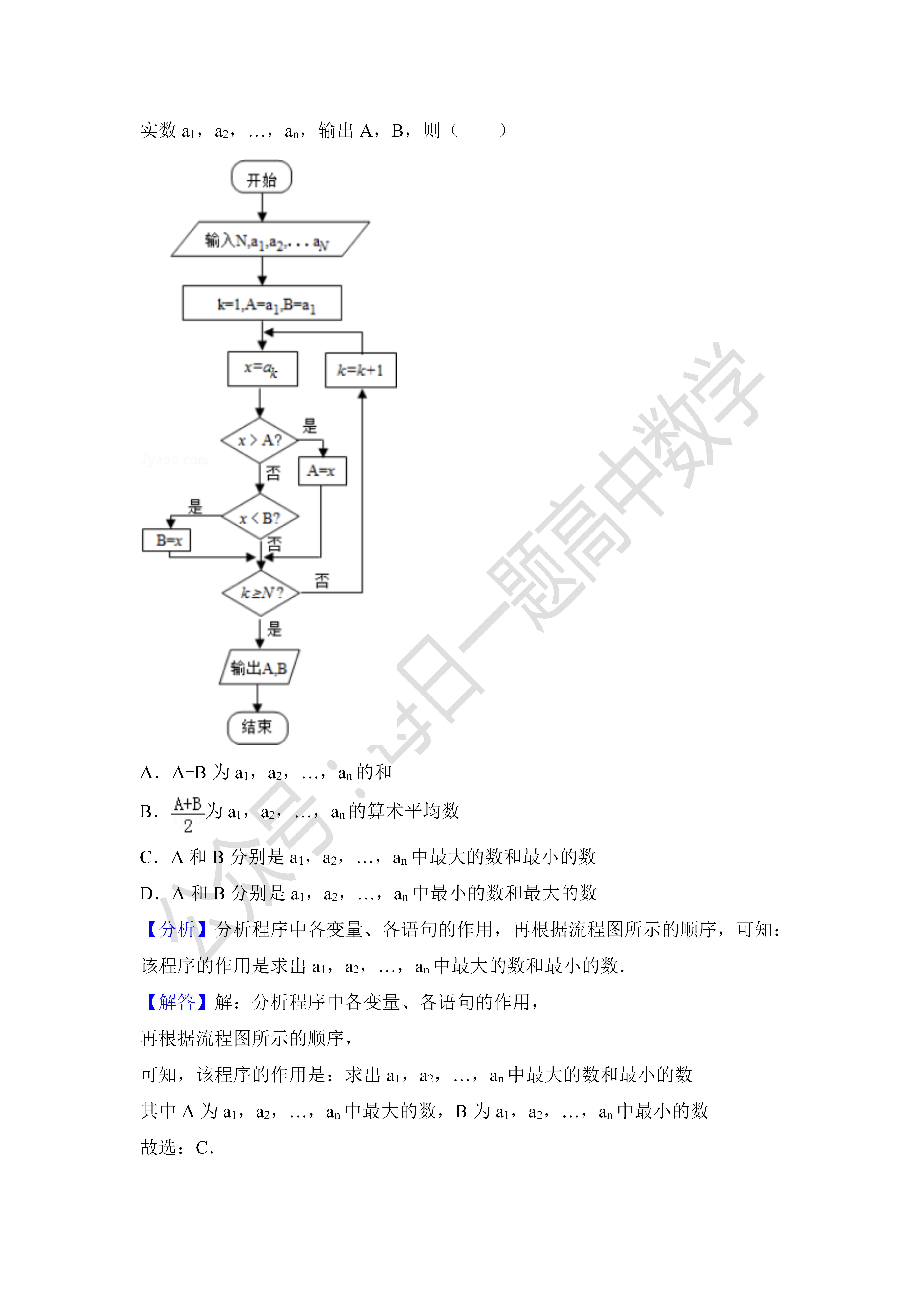 2012年全国统一高考数学试卷（理科）（新课标ⅰ）