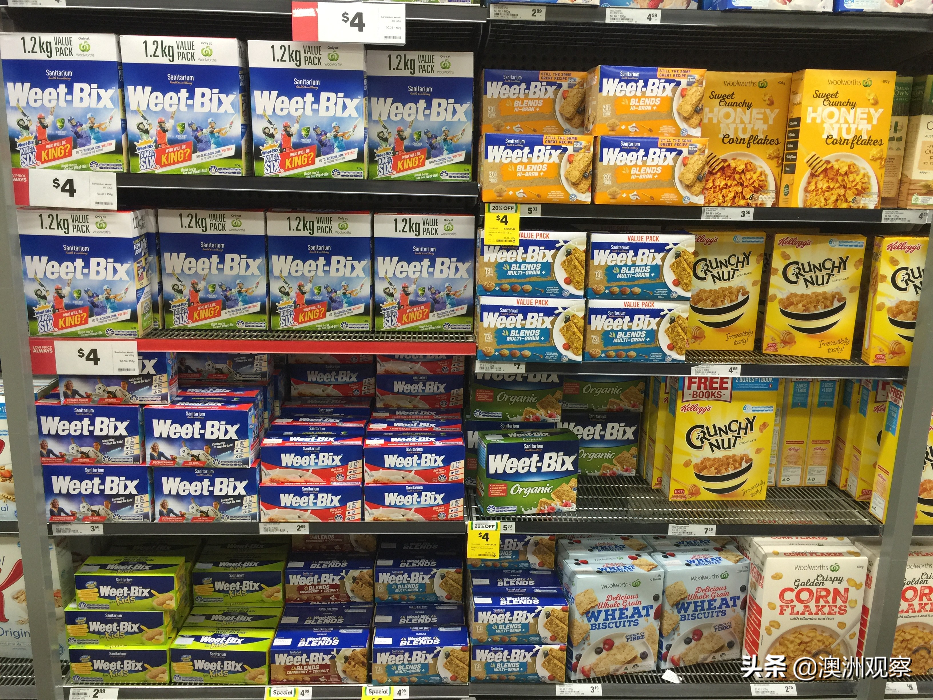 带你逛逛澳洲,带你看看物价有多贵