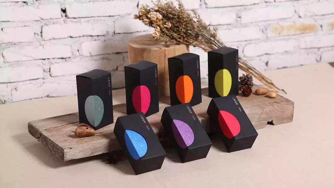 创意茶叶礼盒包装图片大全,有意境复古的茶叶包装