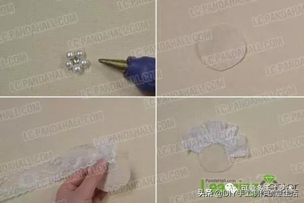 丝带做花带,做花带的教程