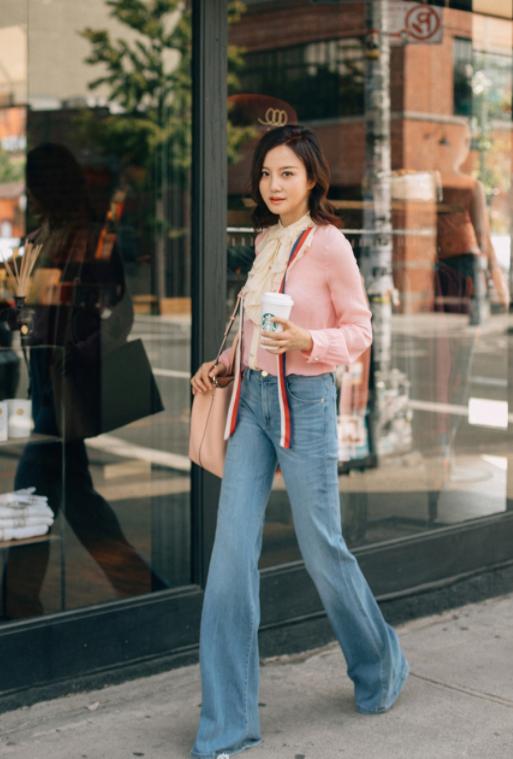 陶虹穿衣搭配图片,陶虹50岁减龄穿搭