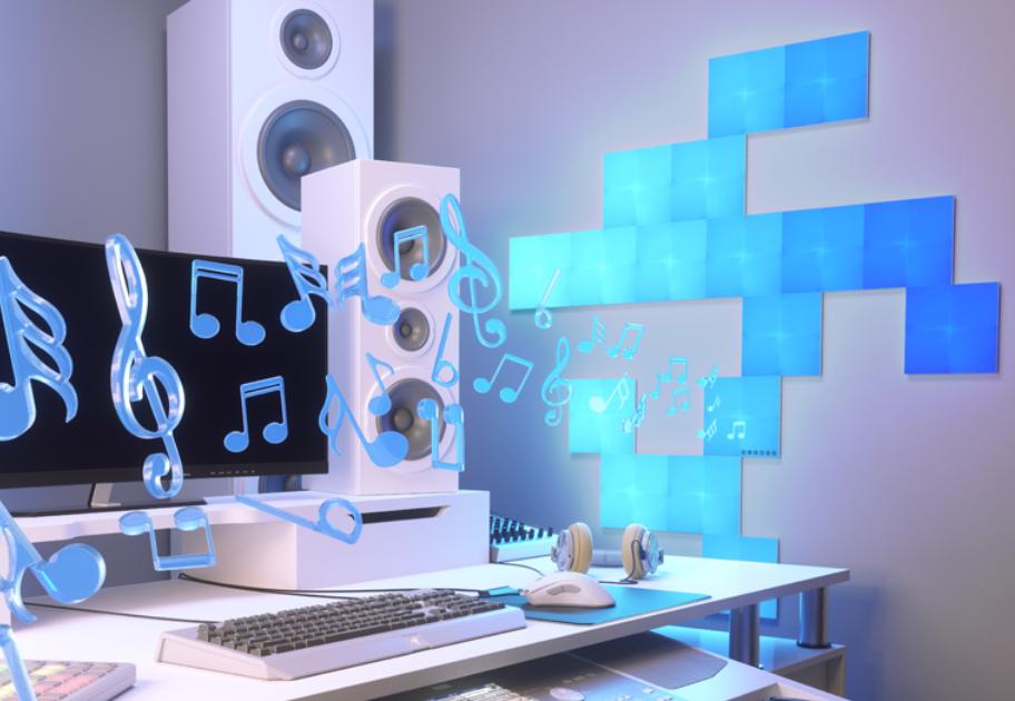 颠覆你认知的路灯,nanoleaf智能方块灯套装体验