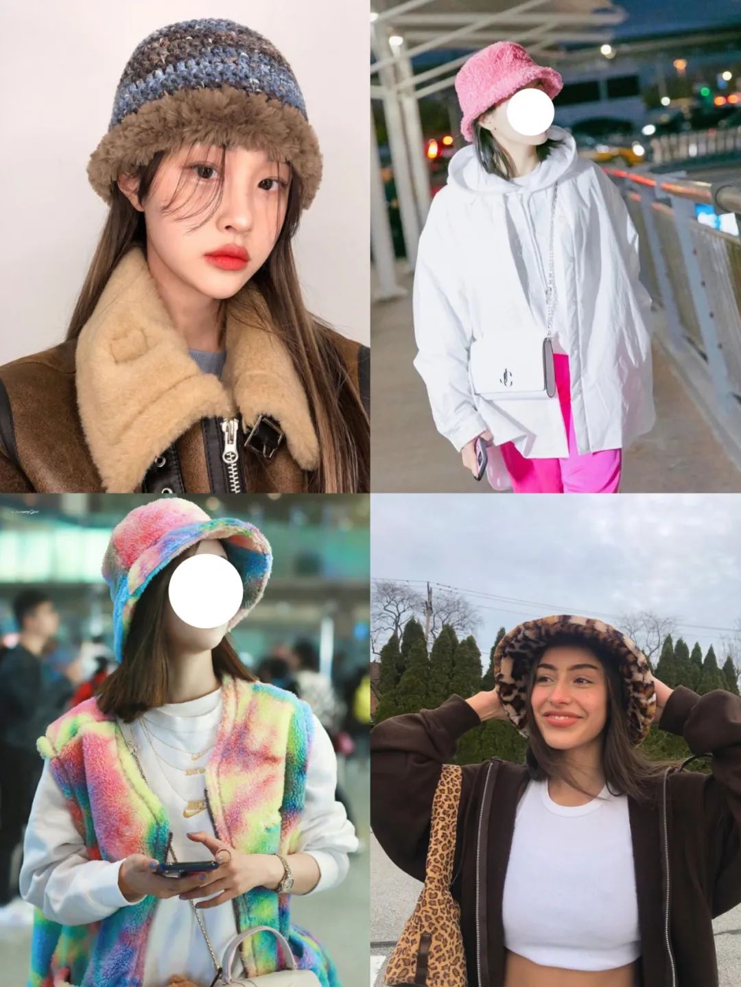 秋冬韩版小熊保暖帽,超级暖和可爱的小熊帽