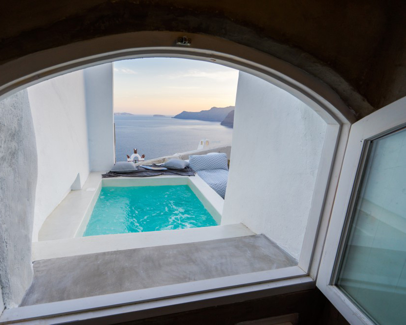 希腊圣托里尼房子多少钱,圣托里尼海屿套房