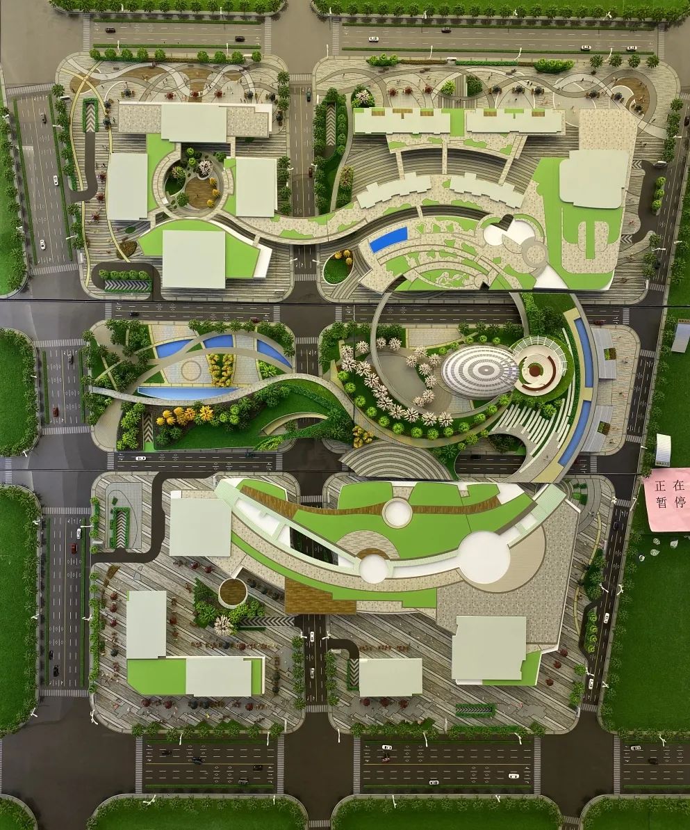 济南西客站中轴线,西客站片区中轴线