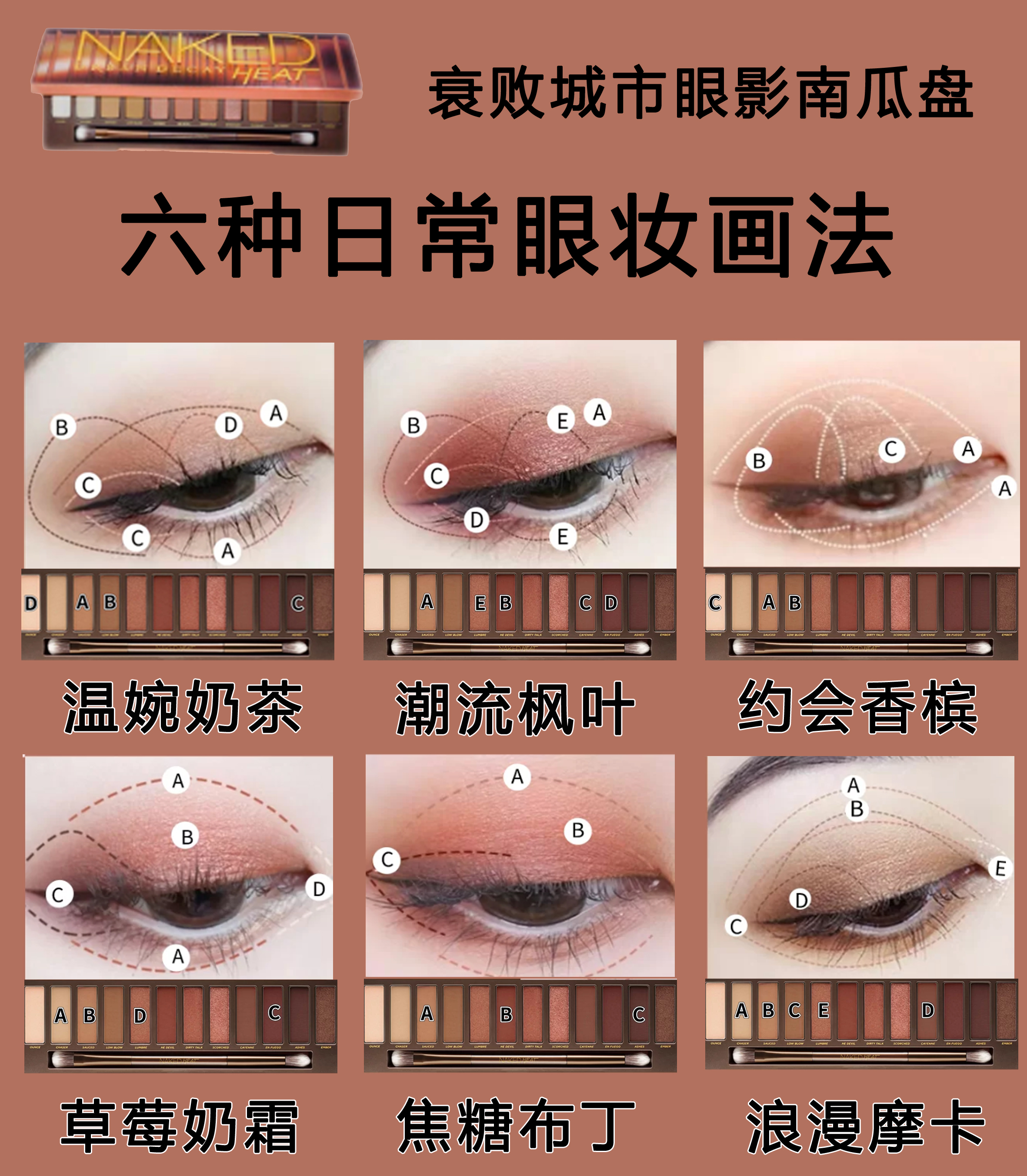 日常好用好搭配的眼影盘,能完成80%种妆容的新手眼影盘推荐