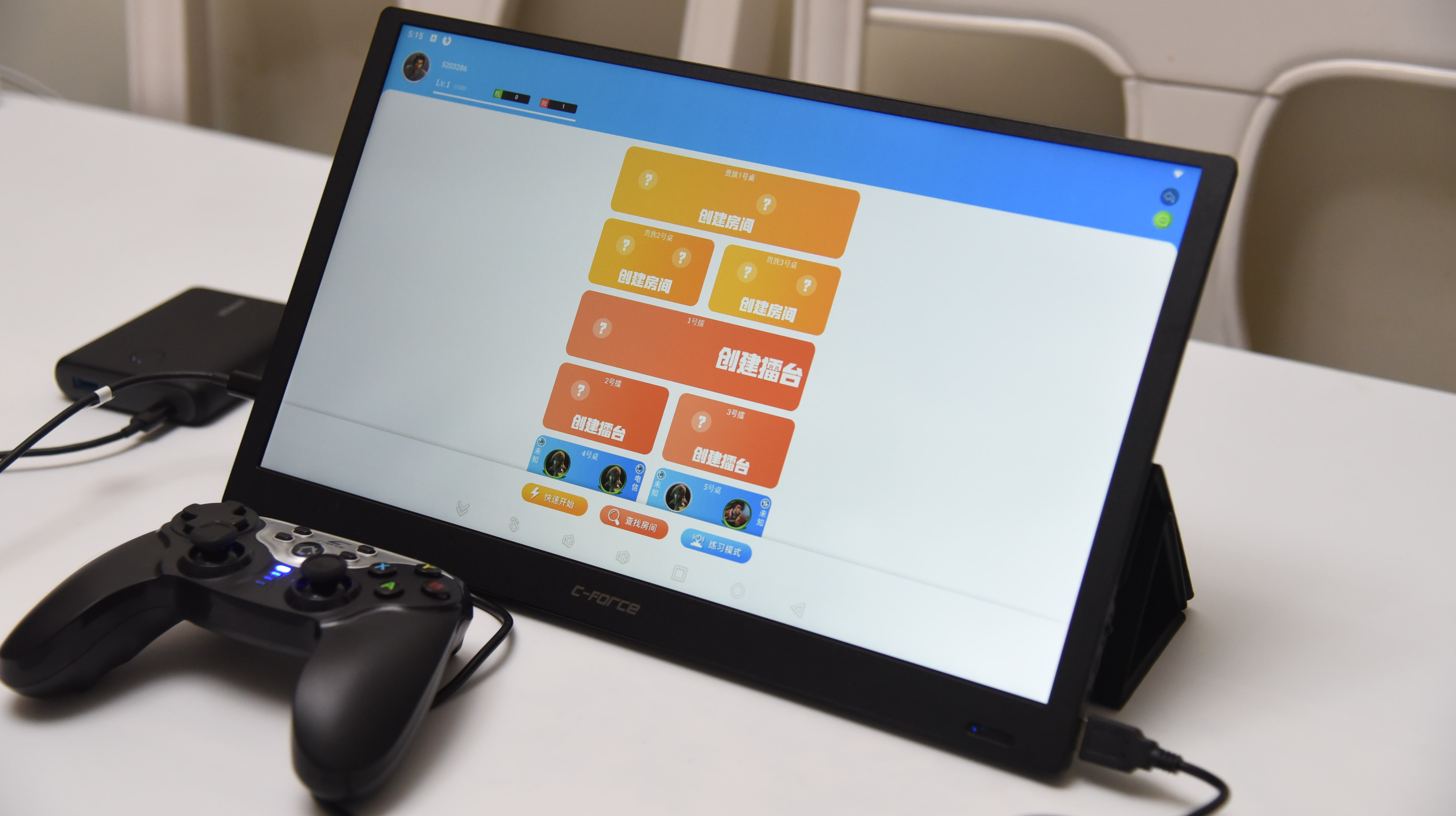 安卓平板手柄游戏平台推荐,游戏手柄连安卓平板