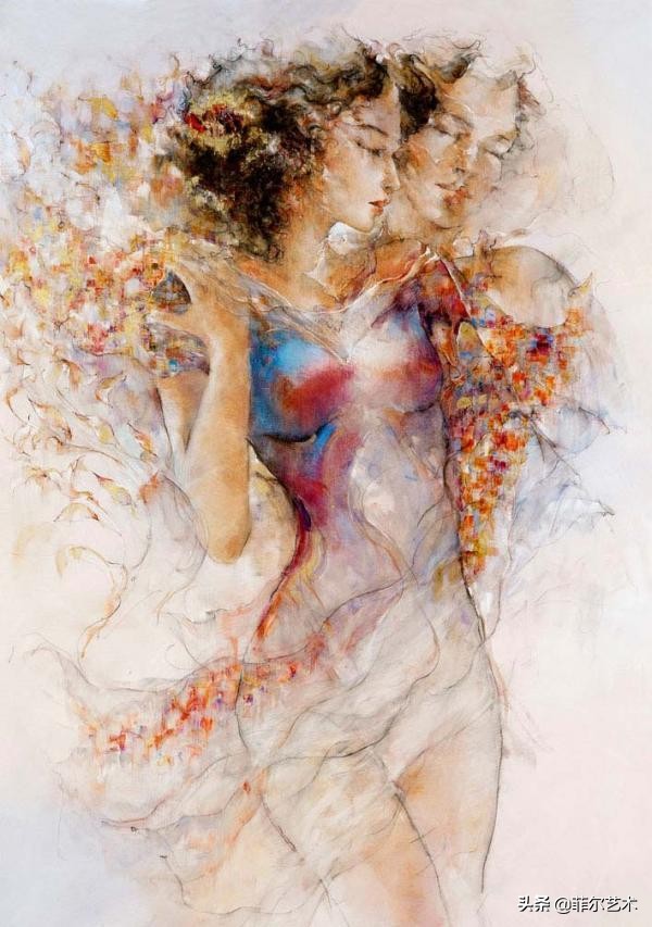 英国女性艺术家作品,英国油画人物女人