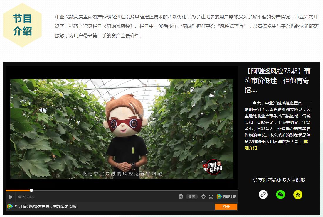 中业兴融这个投资理财平台怎么样,中业兴融的发展