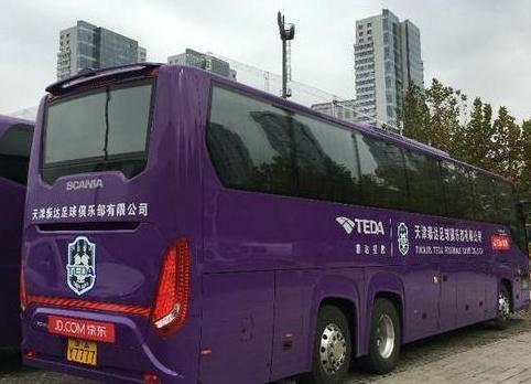 中超球队大巴车品牌,中超各球队的大巴