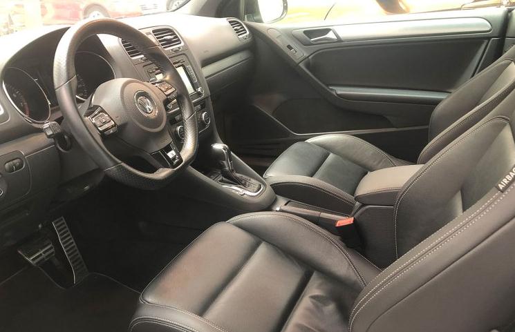 大众稀有敞篷高尔夫R，限量400台，车长4米重1.6吨