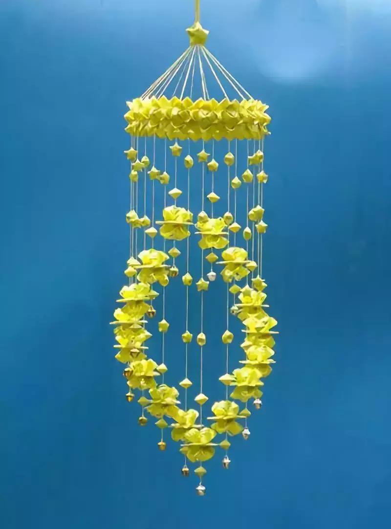 80年风铃折法,90年代折风铃详细教程