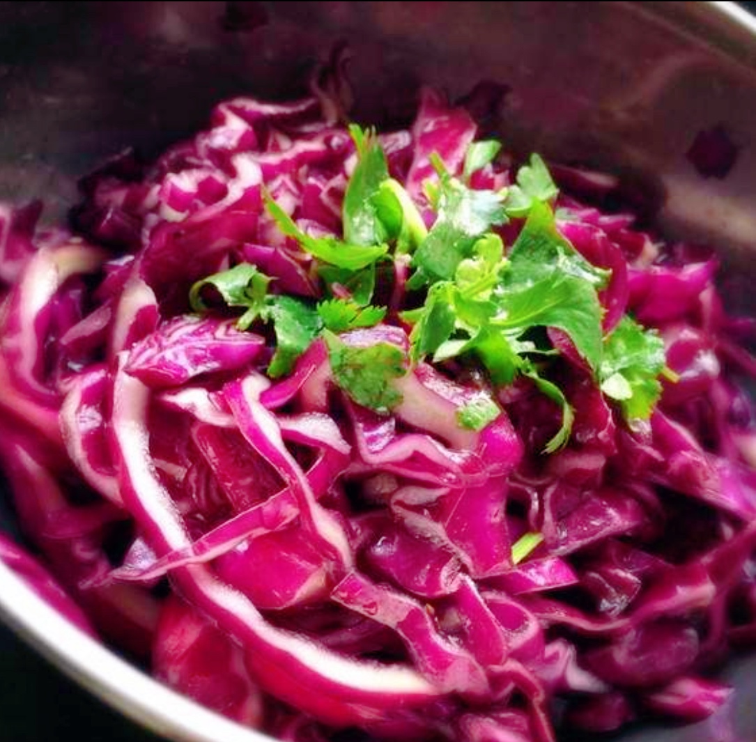 紫甘蓝怎么弄来吃好吃,紫甘蓝怎么做吃着好吃