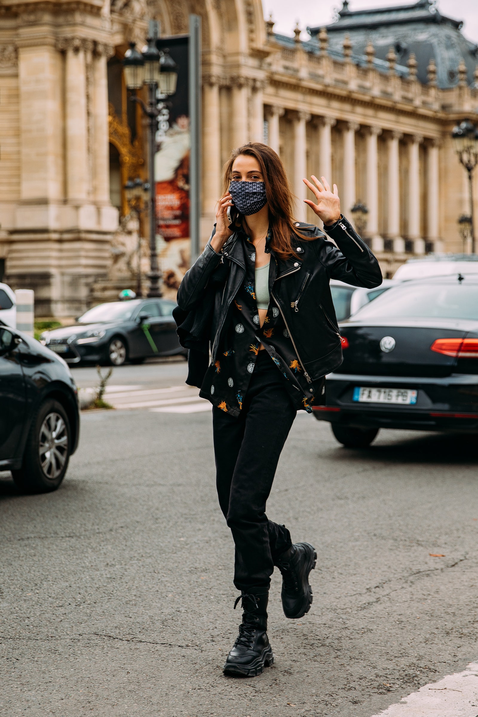 2023春夏巴黎时装周街拍特辑,2021巴黎高定时装周街拍