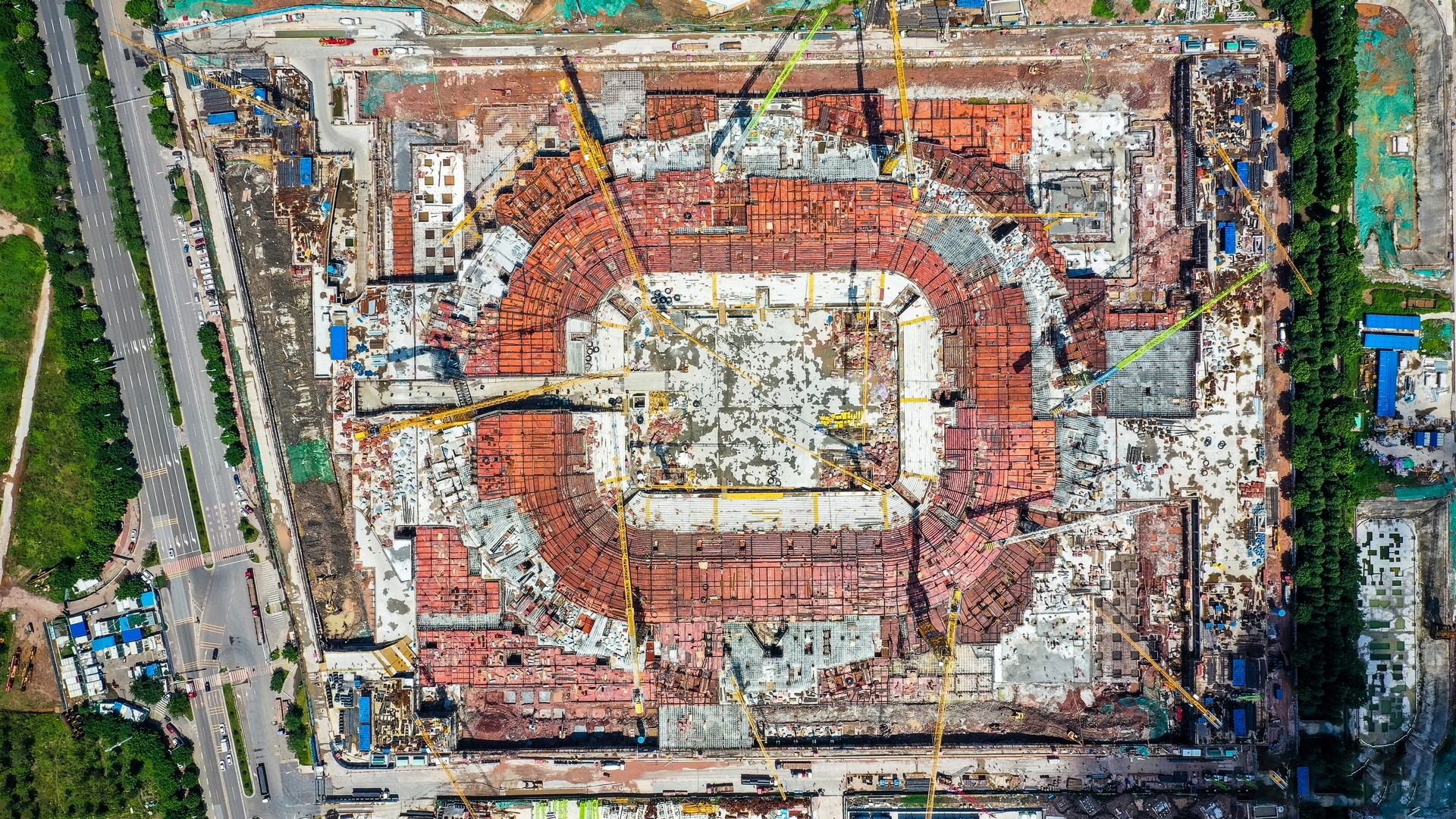 广州恒大新足球场最新建设,广州恒大新足球场建设进度