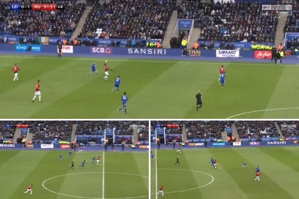 博格巴反击,索尔斯克亚反击