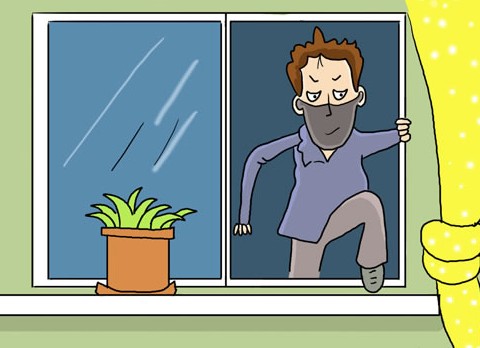 男子入室盗窃被女主人强行办事,男子入室偷窃女子被抓