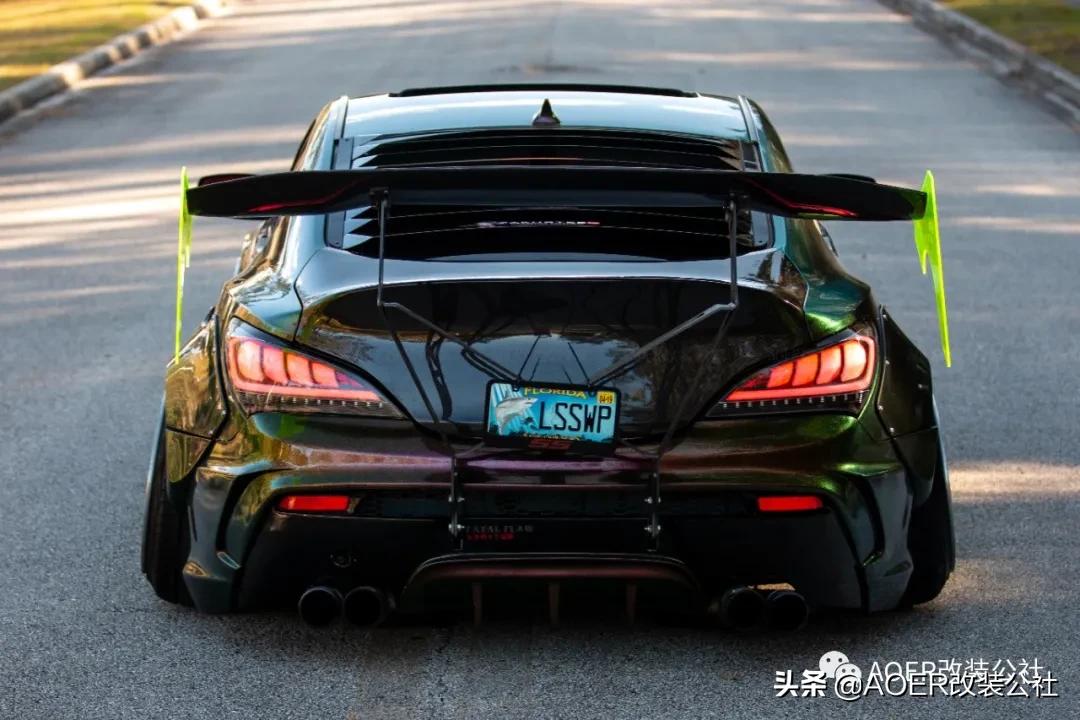 现代劳恩斯酷派2.0t爆改,现代劳恩斯酷派改装图片大全