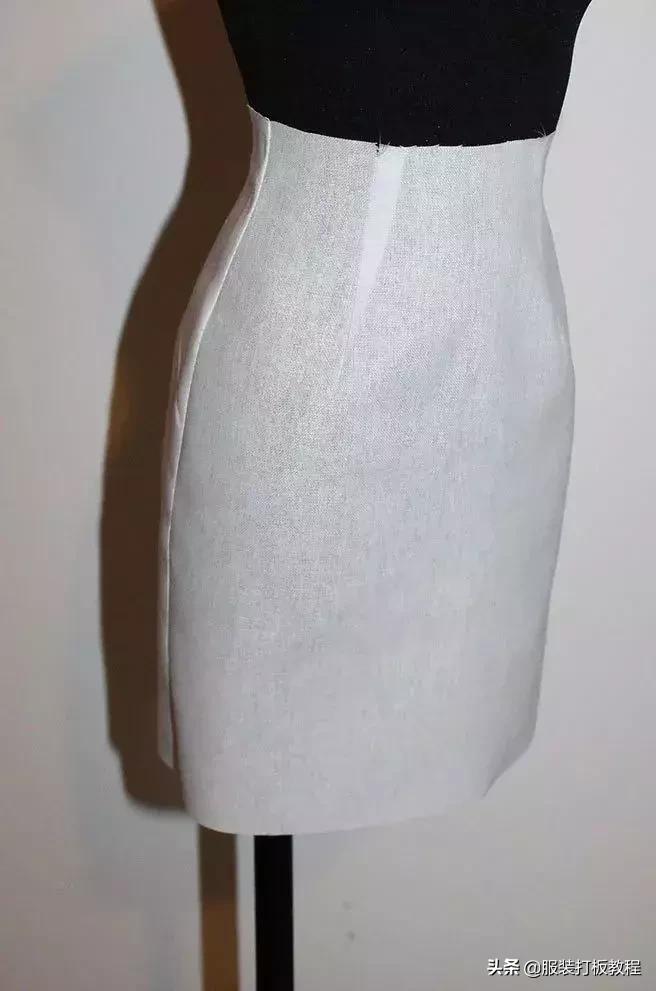 连衣裙制版纸样图纸,原型裙cad制版