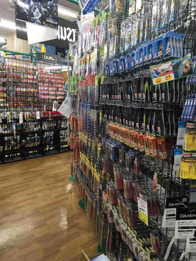 日本渔具店价格表,日本真实渔具店
