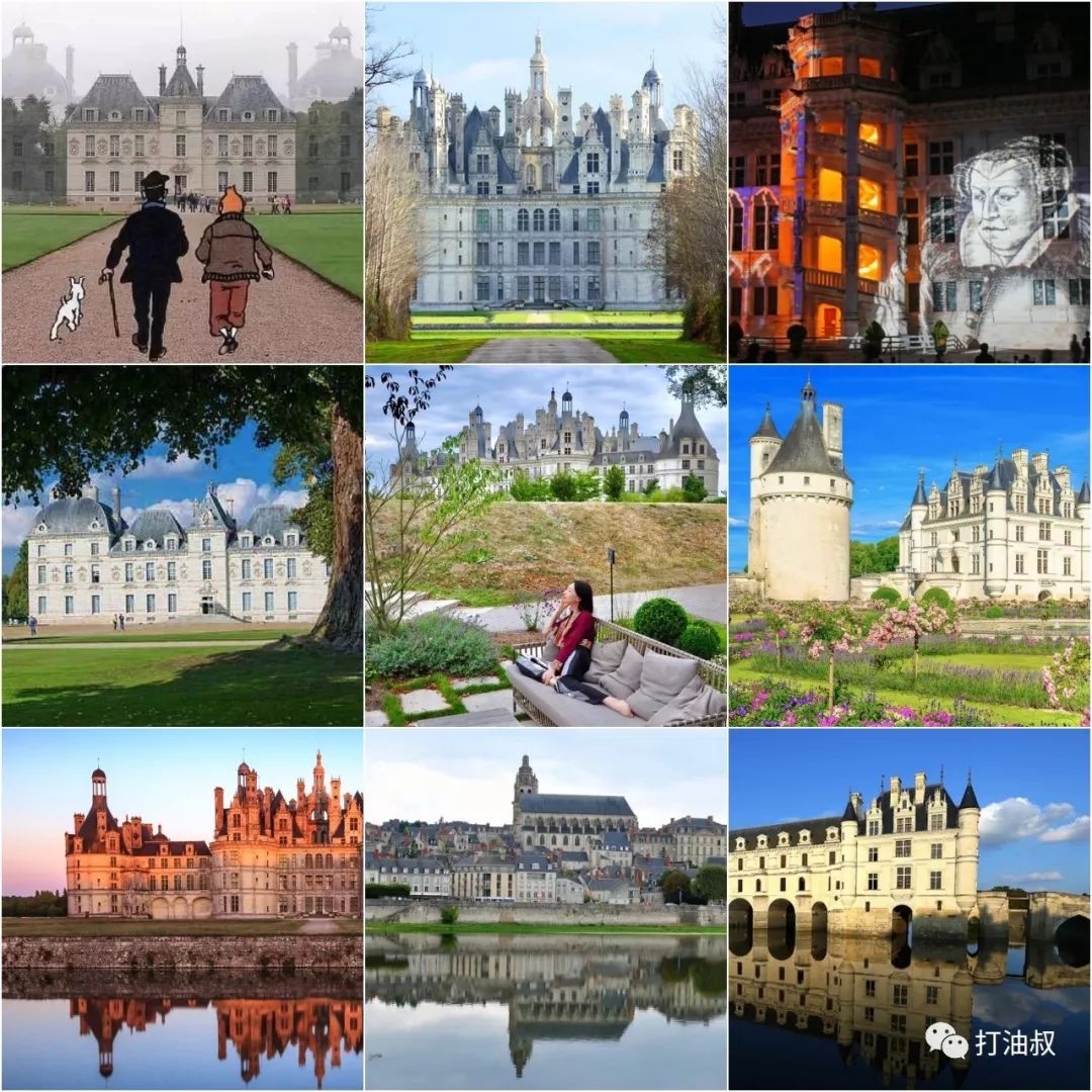 卢瓦尔河谷古堡之旅 (法国卢瓦尔河谷后花园)