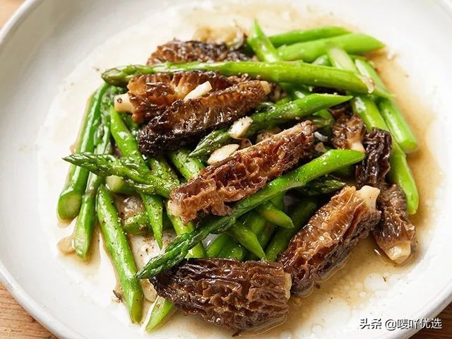 羊肚菌四大菌王,法国野生羊肚菌