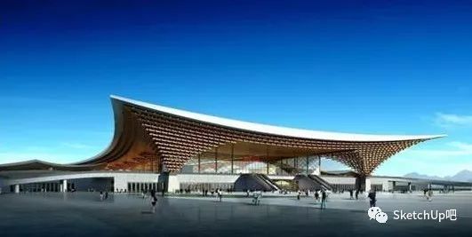 建筑超真实效果图,最新的建筑效果图