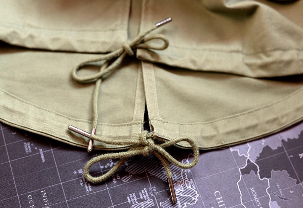 以枪炮玫瑰致敬经典——美军M-51Parka女式风衣评测