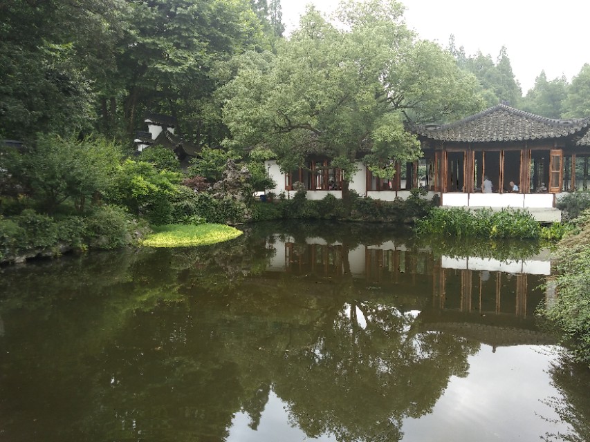 杭州西湖景点郭庄视频,杭州郭庄园林