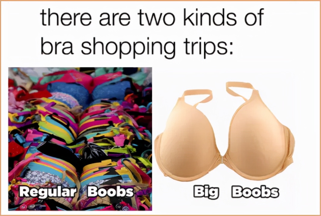 为什么女生胸部越大，去商场能买到的内衣就越丑？