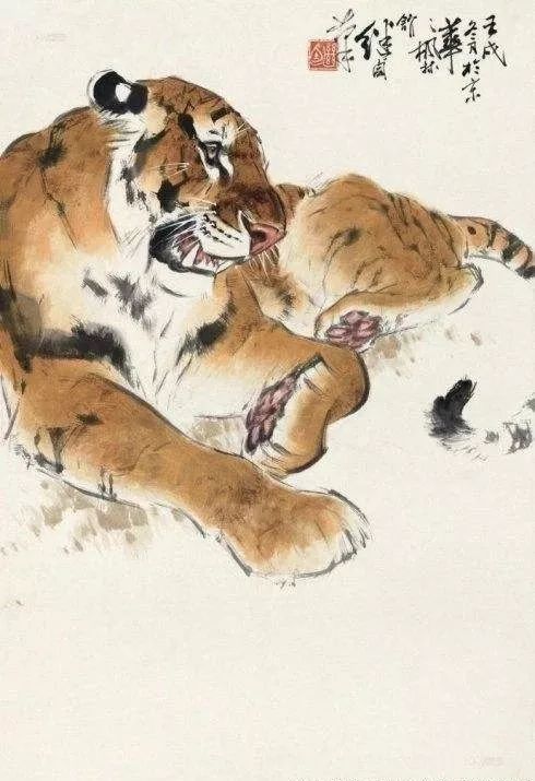 刘继卣老虎,刘继卣怎么画