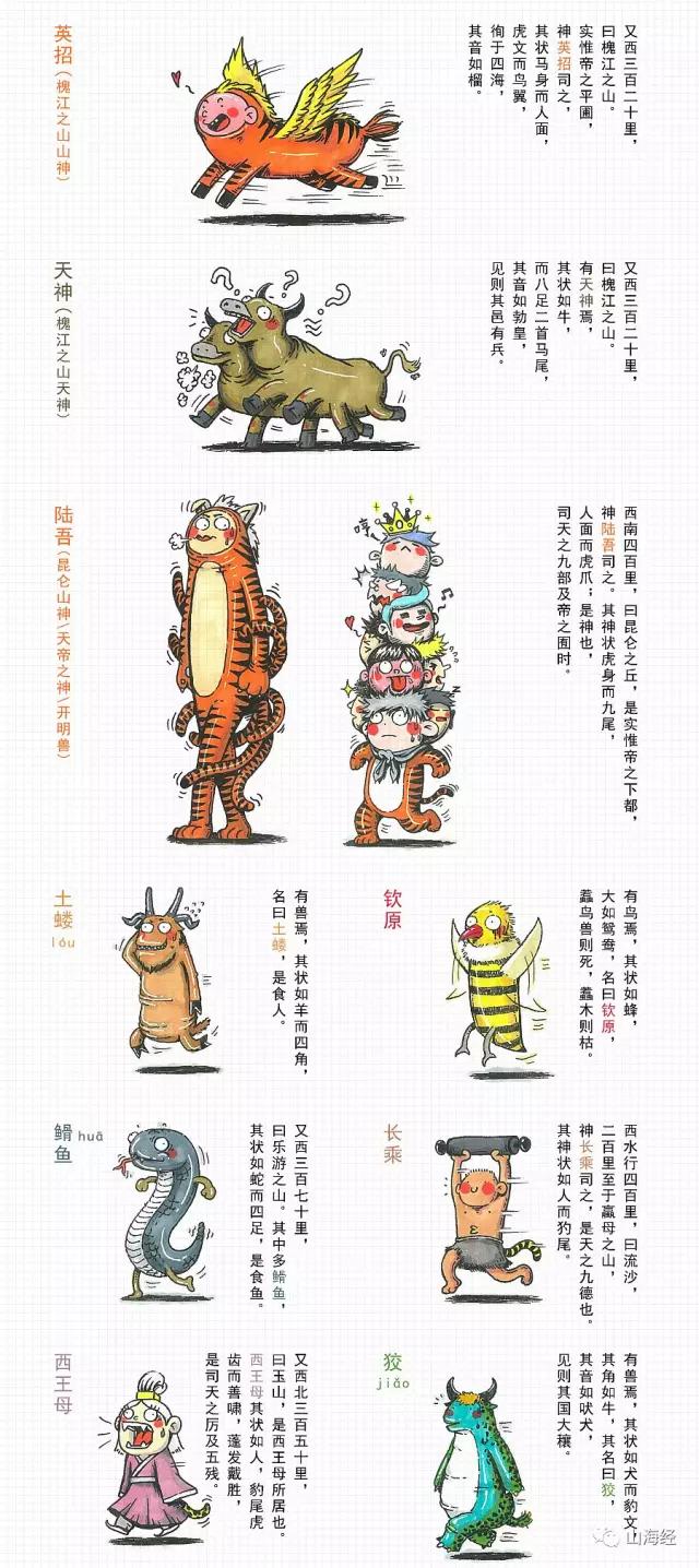 90后插画师画鬼,90后插画师山海经神兽