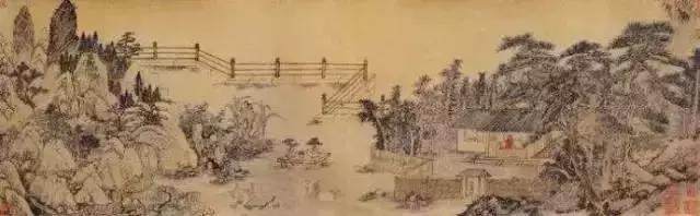 小央美水墨画作品欣赏,40幅养眼浅绛山水画