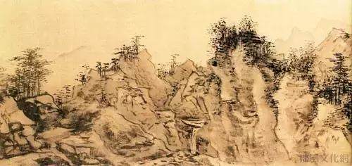 小央美水墨画作品欣赏,40幅养眼浅绛山水画