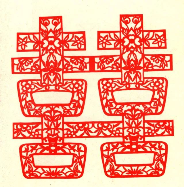 剪纸民间手艺,24幅民间吉祥剪纸图