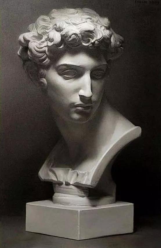 十大顶级素描雕塑,雕塑大师的素描