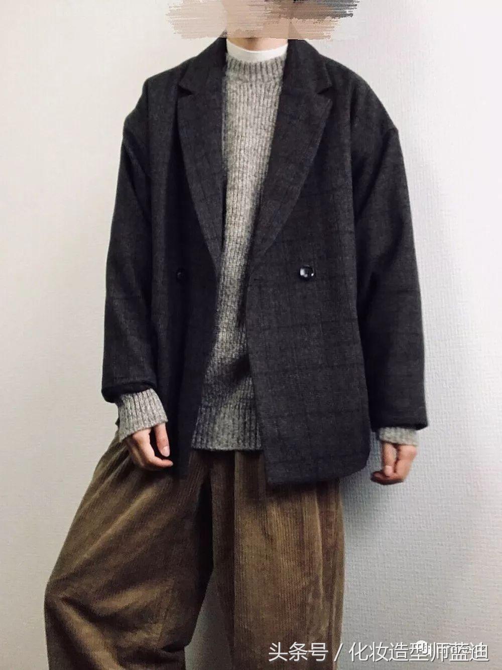 看韩国帅哥穿搭,韩式秋冬穿搭男