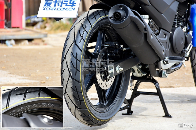 雅马哈飞致ys250中缸掉漆,雅马哈ys250摩托车