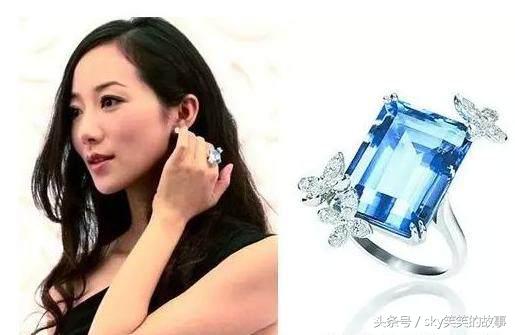 杨颖的钻戒值多少钱,杨颖钻戒价格多少万