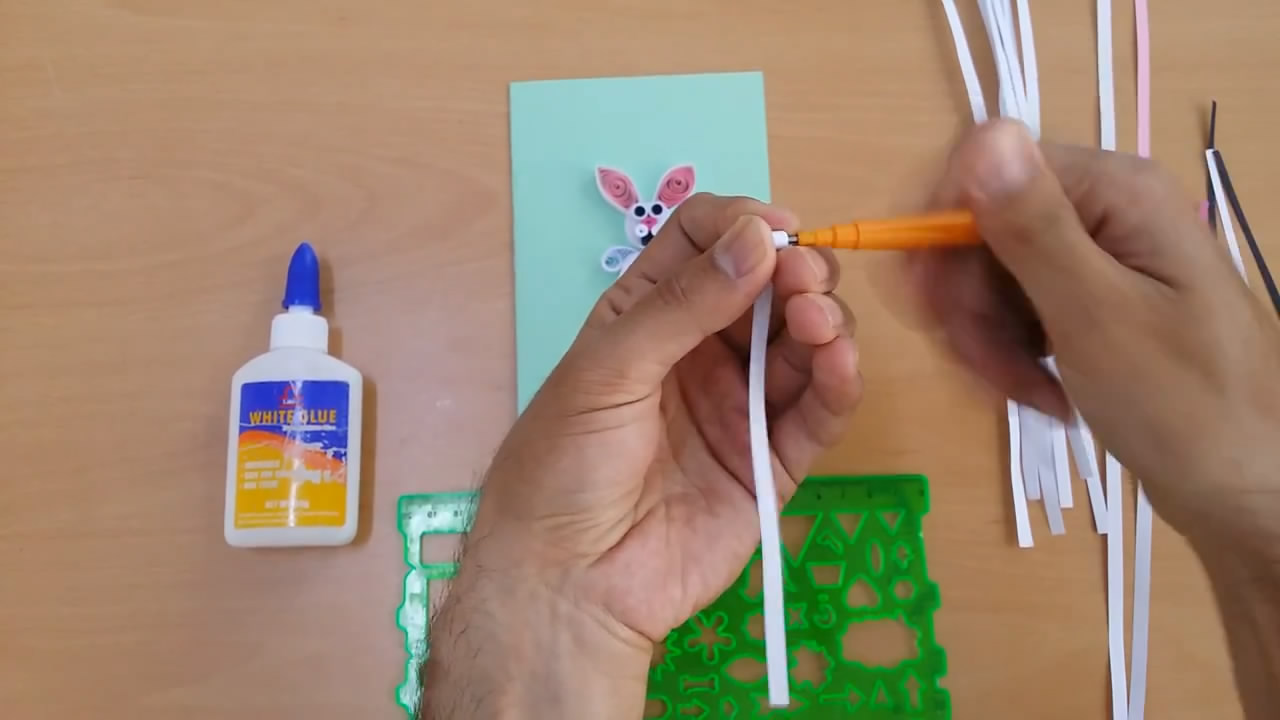 小兔子贺卡怎么做超级萌的那种,贺卡制作方法简单又漂亮的小兔子