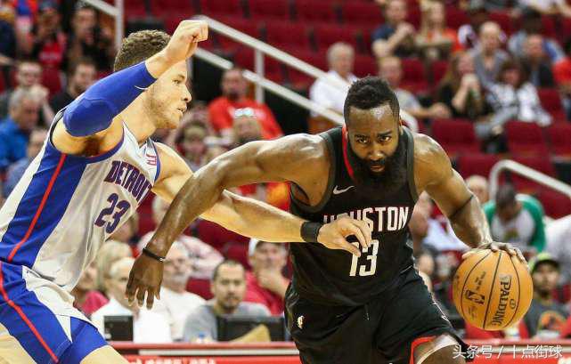 哈登垫脚报销格里芬,格里芬垫脚哈登完整版