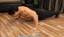 徒手俯卧撑胸肌训练动作,怎样才能练出胸肌视频教程全集