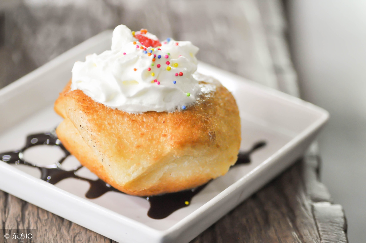 油炸冰淇淋小吃加盟店,小本创业摆摊冰激凌